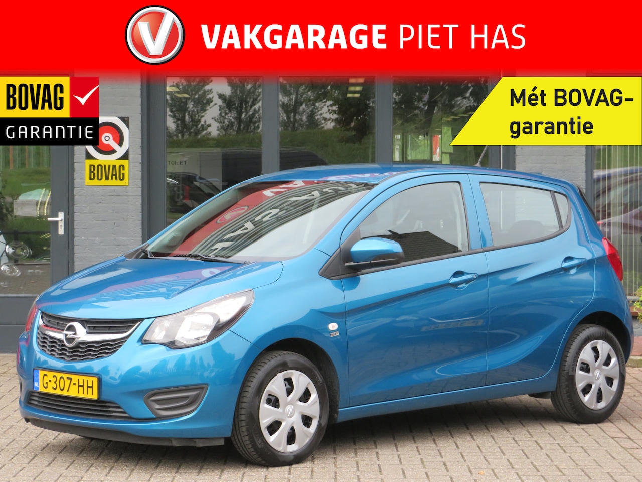 Opel Karl - 1.0 ecoFLEX 120 Jaar Edition | Airco | Cruise control | Bluetooth | Incl. BOVAG Garantie | - AutoWereld.nl