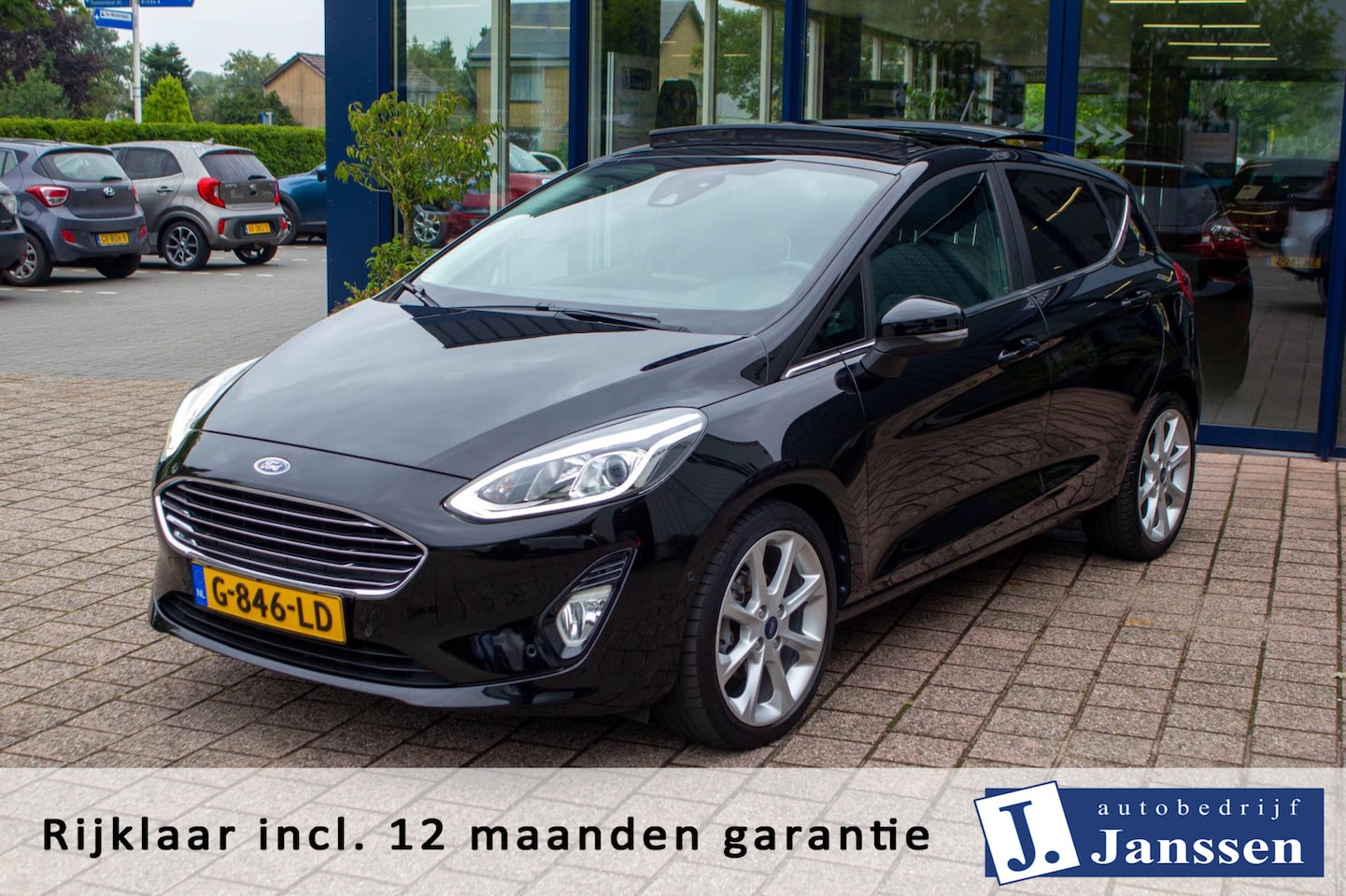 Ford Fiesta - 1.0 EcoBoost Titanium | Prijs rijklaar incl. 12 mnd garantie | PDC schuif/kanteldak NAV Ap - AutoWereld.nl