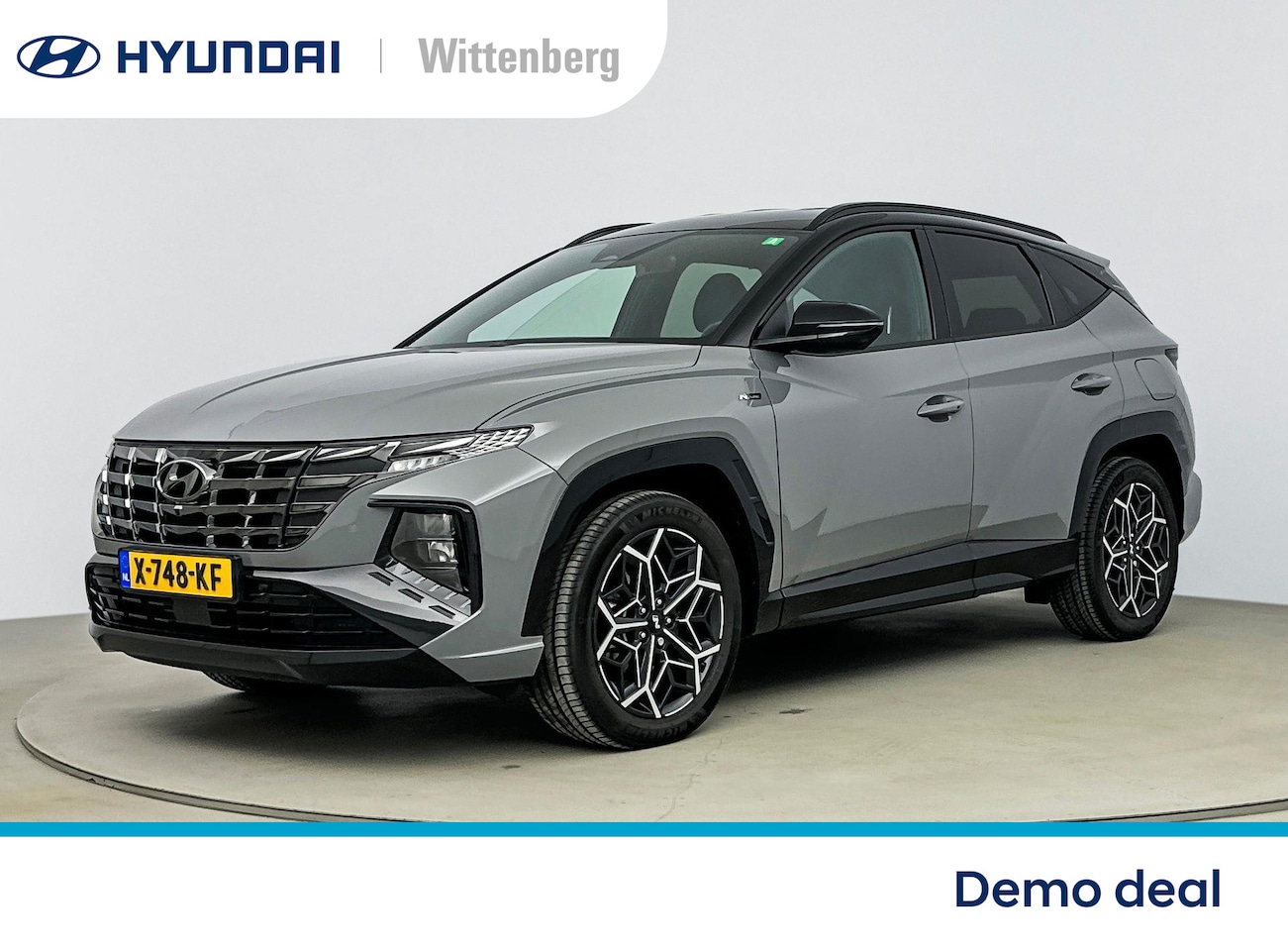 Hyundai Tucson - 1.6 T-GDI HEV N Line | Two tone | Trekhaak | Trekgewicht 1650kg | Black Pack | 19" Lm-wiel - AutoWereld.nl