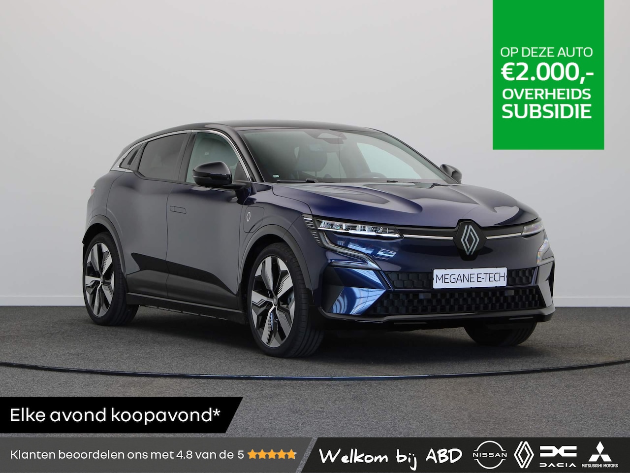 Renault Mégane E-Tech - EV60 Optimum Charge Techno | Warmtepomp | Google infotainmentsysteem | Stuurwielverwamring - AutoWereld.nl