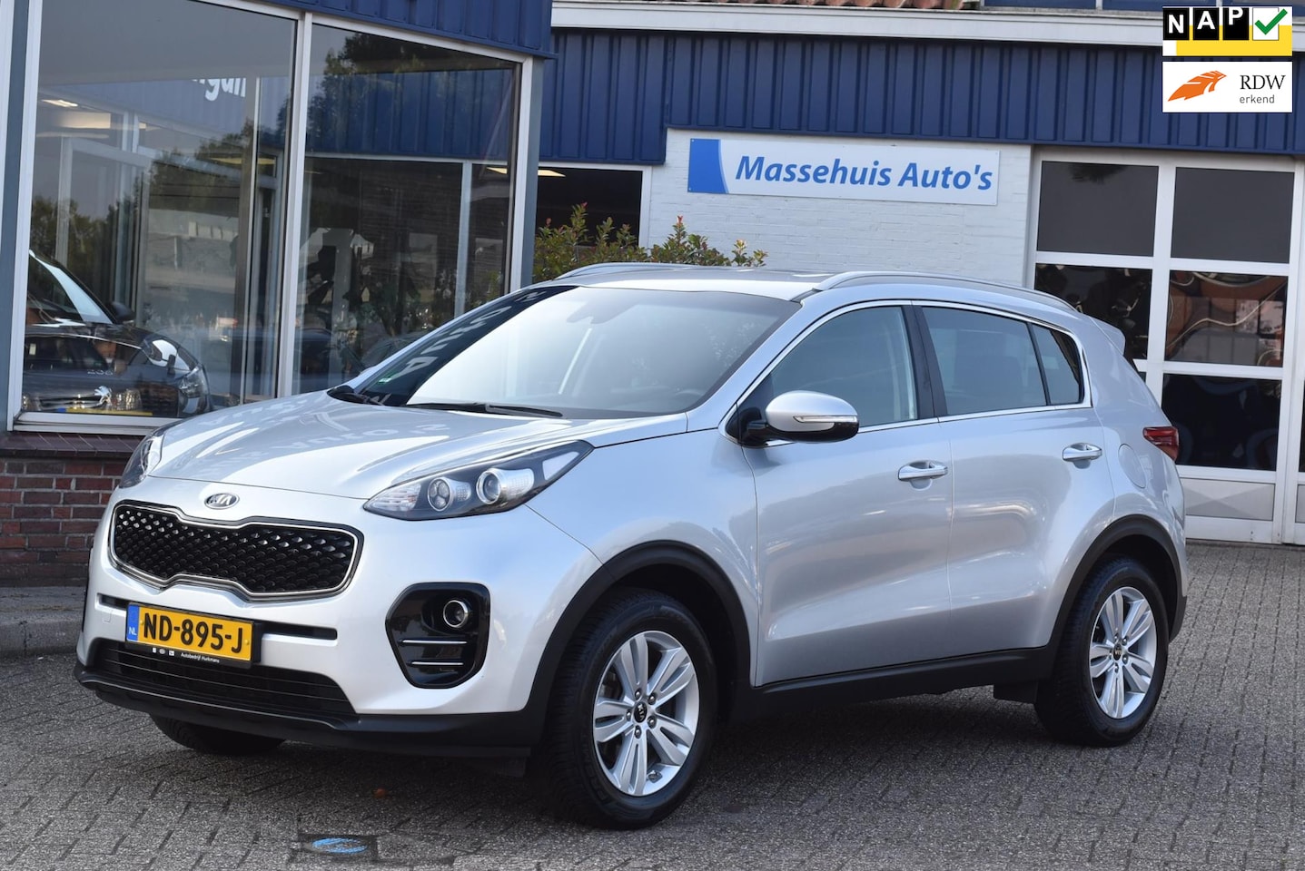 Kia Sportage - 1.6 GDI DynamicLine 99dkm Trekhaak Navi Camera Cruise 2e eig. PDC Nwe APK - AutoWereld.nl