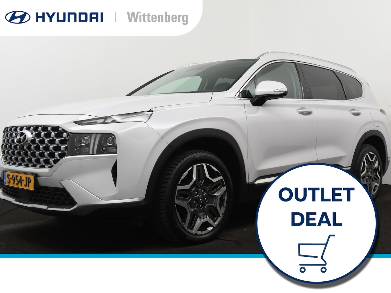 Hyundai Santa Fe - 1.6 T-GDI PHEV Premium | Outletdeal! | Leder | Navigatie | - AutoWereld.nl