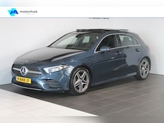 Mercedes-Benz A-klasse - A 180 136PK AUTOMAAT AMG BUSINESS SOLUTION PANO WIDE SCREEN WINTERPACK NAVI CAMERA LED NAP