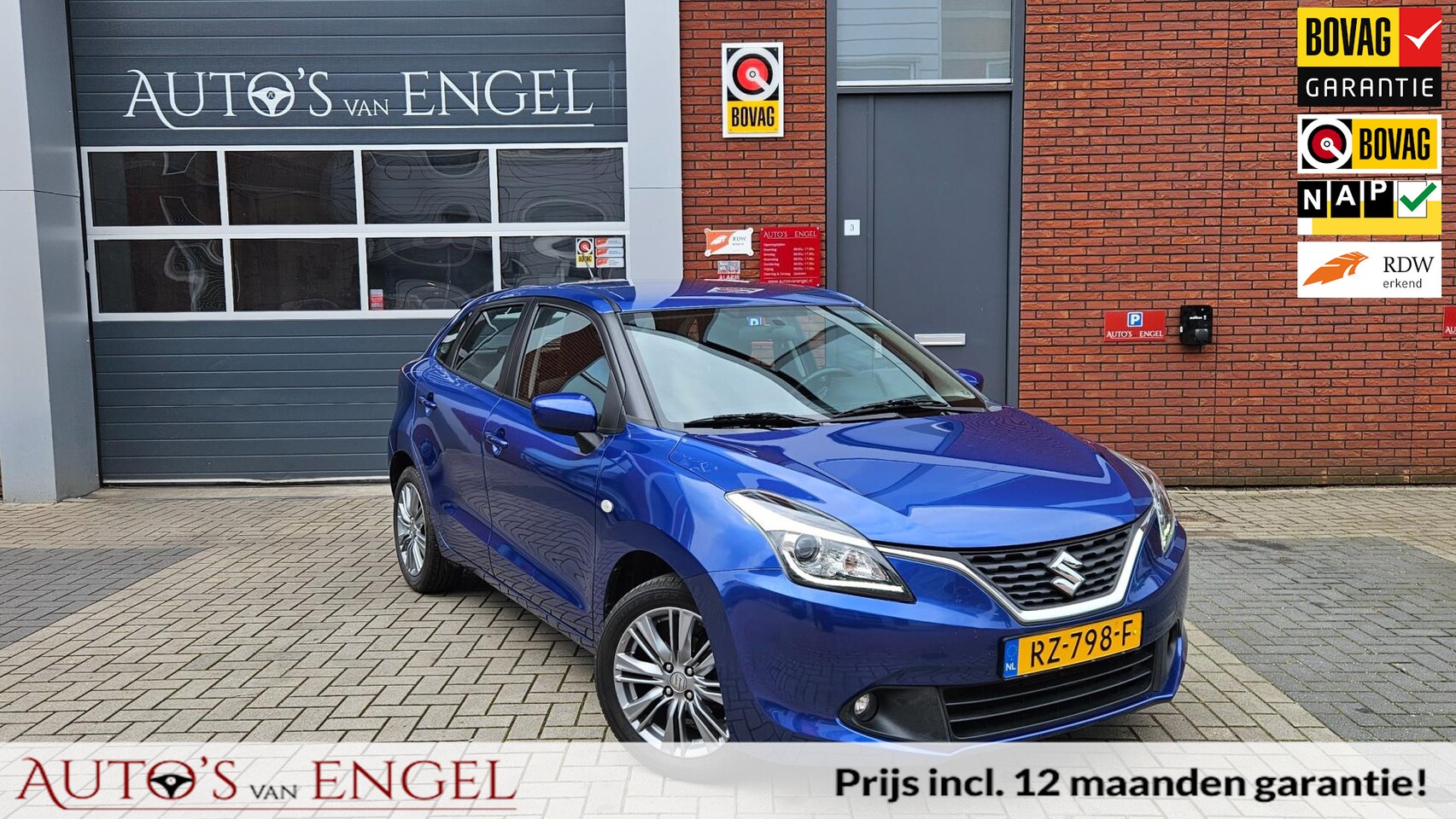 Suzuki Baleno - 1.2 Exclusive/stoelverwarming/Xenon/Prijs incl Apk, Beurt& 12 mnd Garantie - AutoWereld.nl