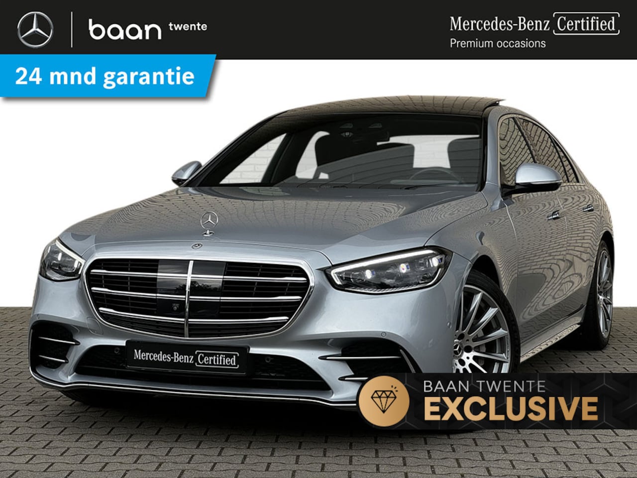 Mercedes-Benz S-klasse - S 350d 4-Matic Premium AMG Line | Panoramadak | Stoelventilatie voor en achter | Head-Up d - AutoWereld.nl