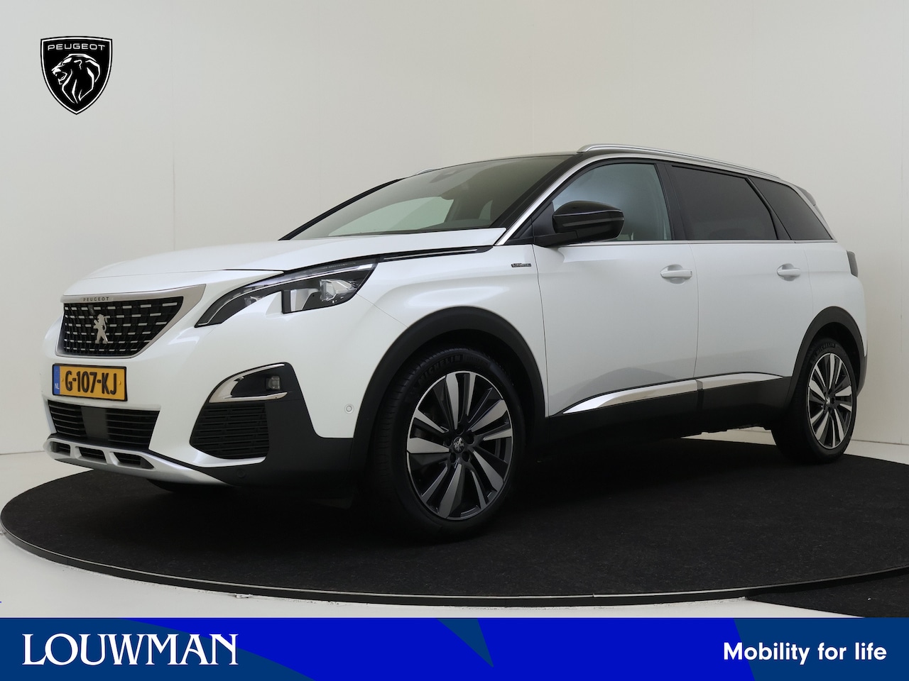 Peugeot 5008 - 1.2 PureTech GT-Line | 130PK | Navigatie | 360 Camera | Keyless | - AutoWereld.nl