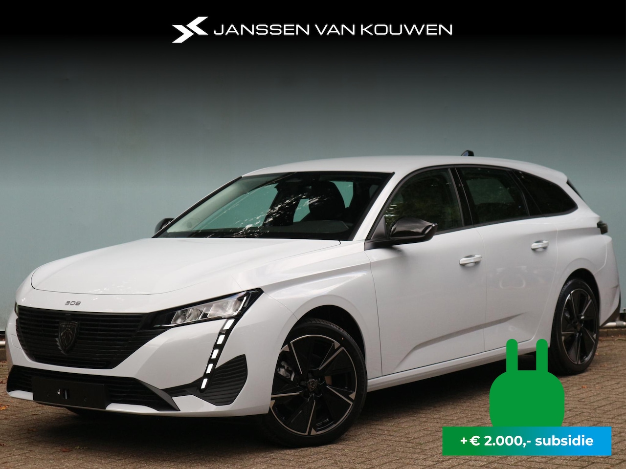 Peugeot e-308 SW - Style EV 54 kWh / Adaptive cruise control / 18" Lichtmetalen velgen - AutoWereld.nl