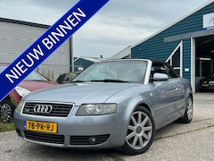 Audi A4 Cabriolet - 3.0 V6 Quattro Pro Line Aut5 | ECC | LMV | Half leer | APK 15-08-2025