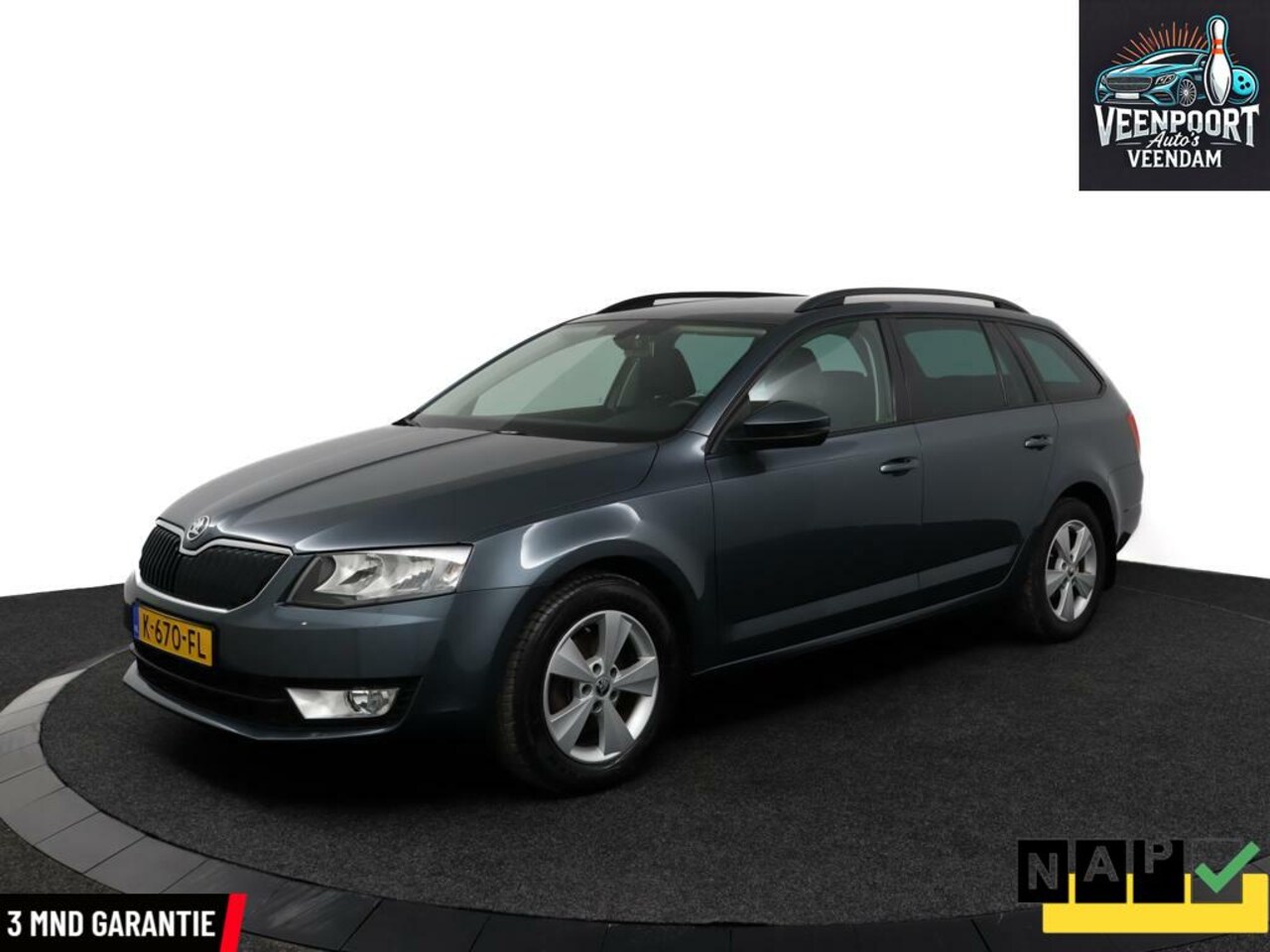 Skoda Octavia Combi - 1.4 TSI Cruise Airco Stoelverw - AutoWereld.nl