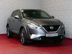 Nissan Qashqai - 1.3 MHEV 160PK TEKNA PLUS LEER PANO MASSAGE BOSE STOEL/STUUR/RUIT VERW MATRIX.LED ELEK.KLE