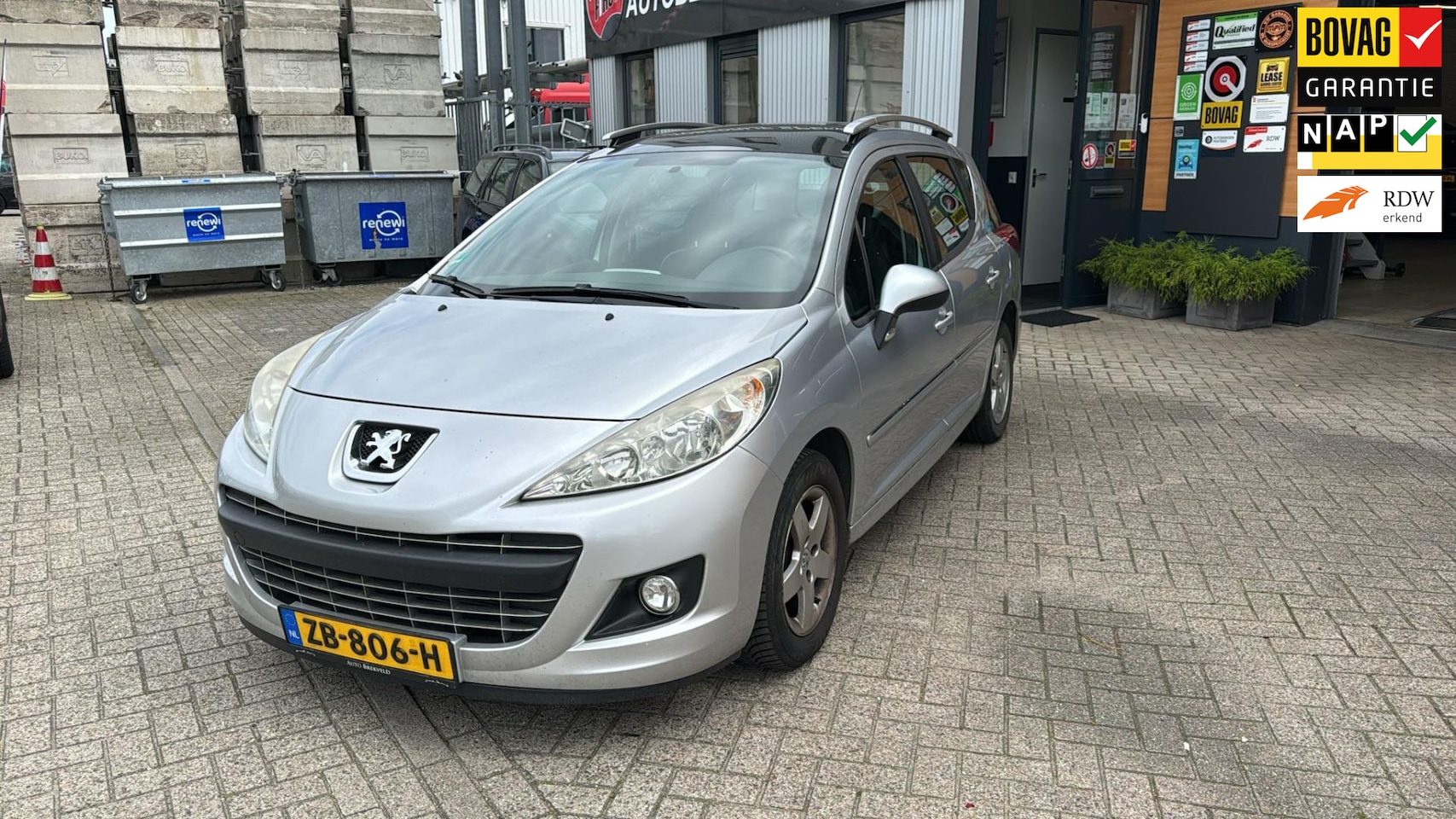 Peugeot 207 SW - 1.4 VTi Access 3 maanden garantie nieuwe apk aflevering beurt compleet gereinigd en gepoet - AutoWereld.nl