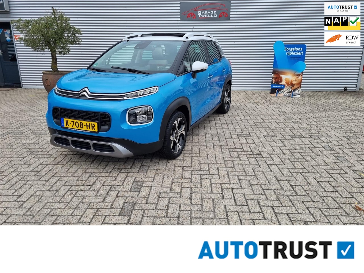 Citroën C3 Aircross - 1.2 PureTech S&S Shine 1.2 PureTech S&S Shine,business,clima ,cruise control,panorama dak elektrisch, trekhaak,fu - AutoWereld.nl