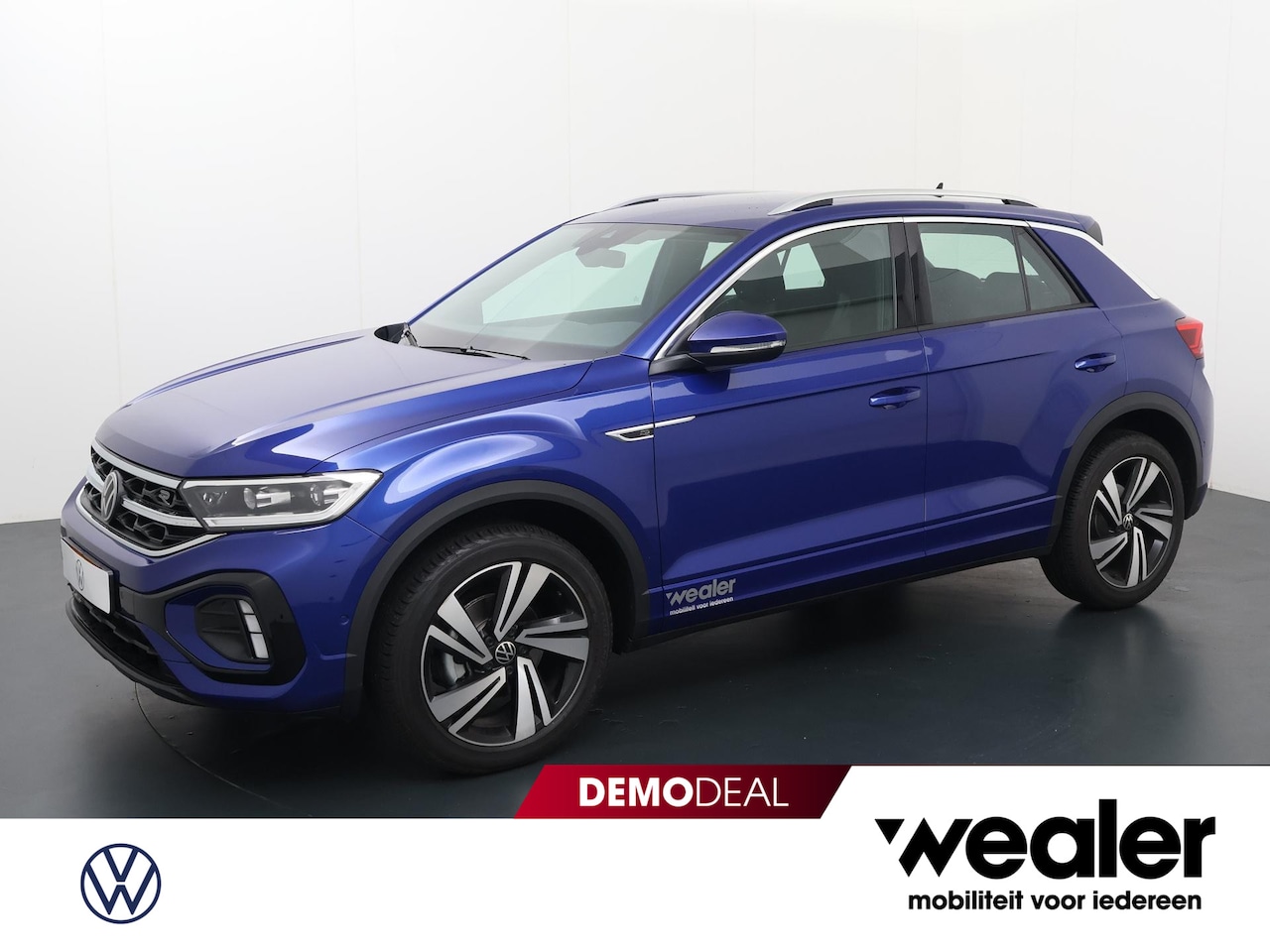 Volkswagen T-Roc - 1.5 TSI 150pk DSG R-Line Business | R-Line Topsport stoelen | Dodehoeksensor | - AutoWereld.nl