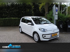 Volkswagen Up! - 1.0 high up BlueMotion Navigatie, Leer,