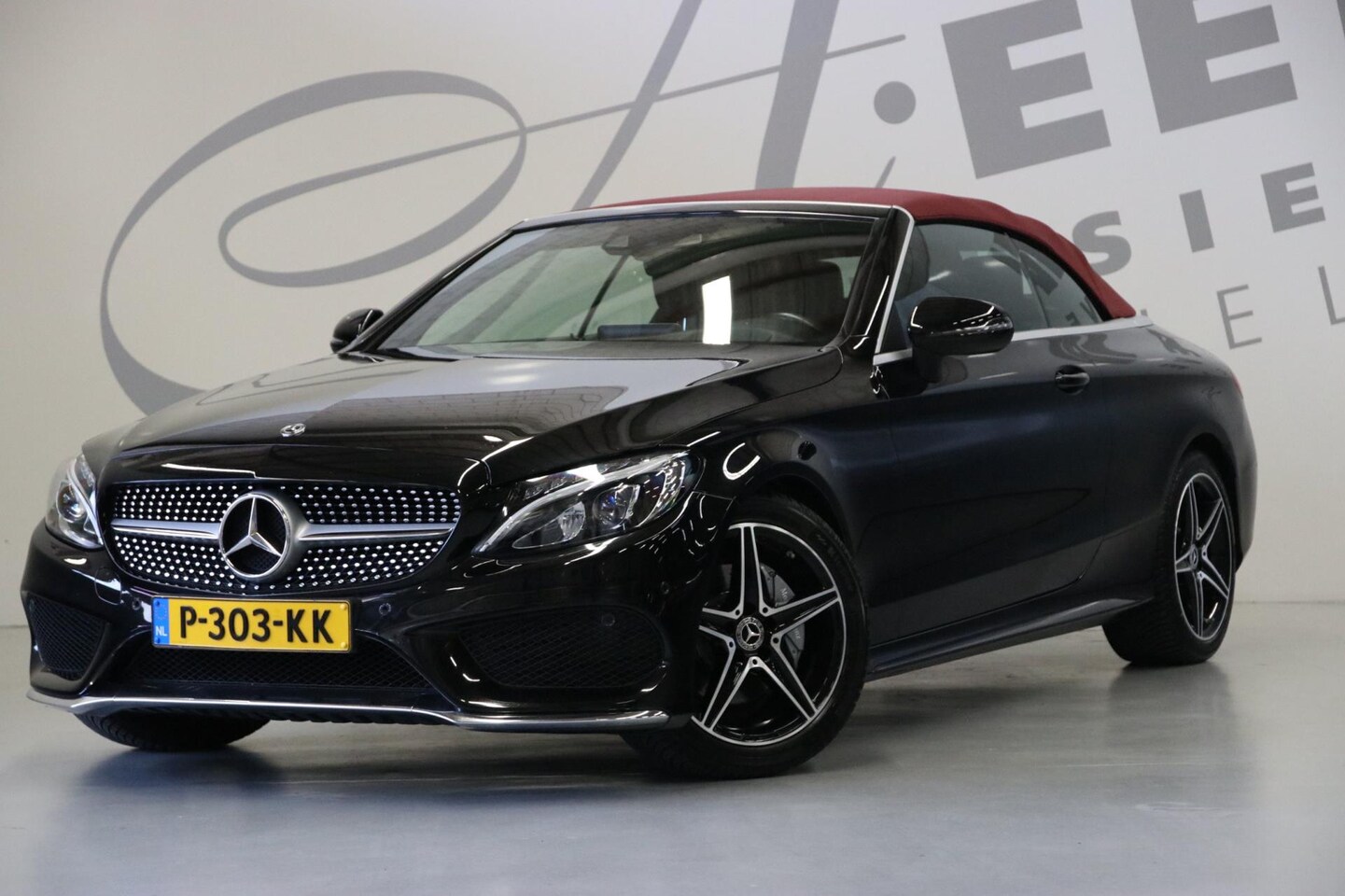 Mercedes-Benz C-klasse Cabrio - 200/ AMG pakket/ Airscarf/ Sfeerverlichting - AutoWereld.nl