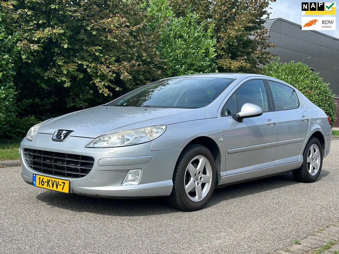 Peugeot 407 - 1.8 SR Navigatie*Leder*Cruise*Clima*NAP*LM velgen*2e eigenaar* - AutoWereld.nl