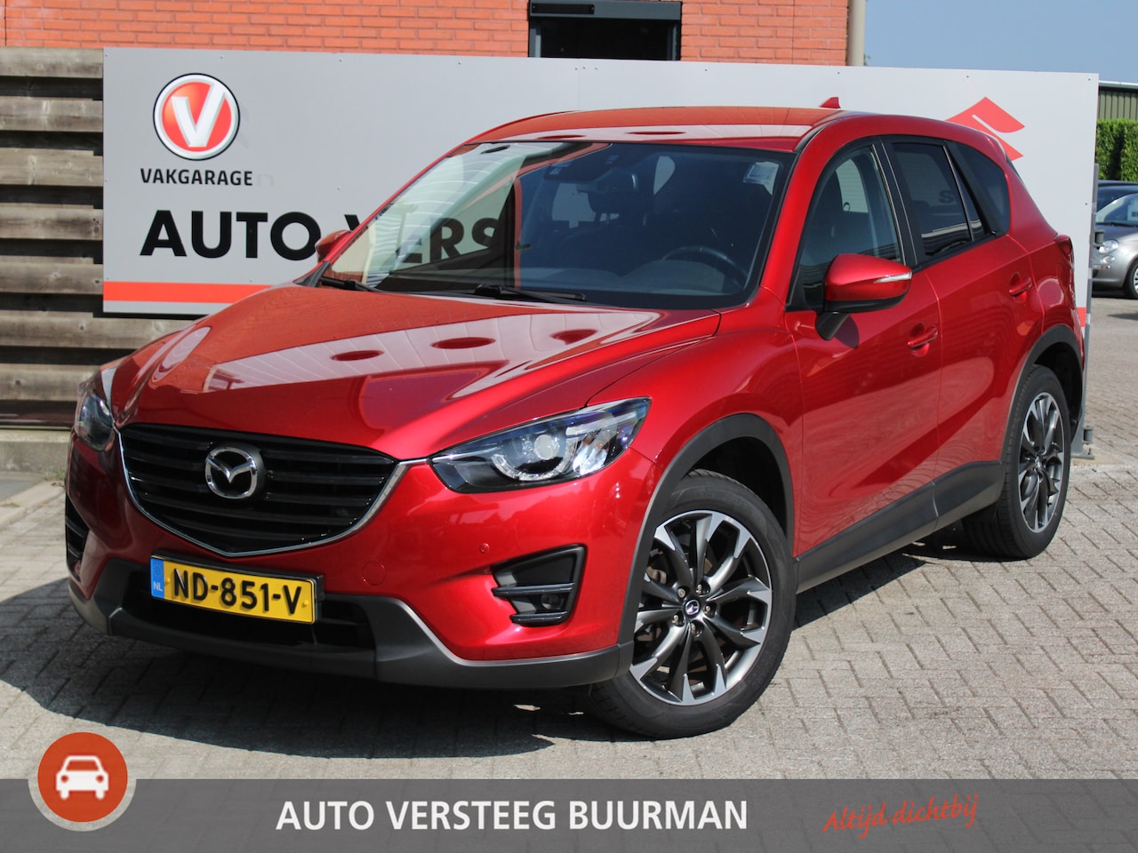 Mazda CX-5 - 2.0 SkyActiv-G 165 GT-M Line 2WD Elektrische Stoelen, Lederen Bekleding, Cruise en Climate - AutoWereld.nl