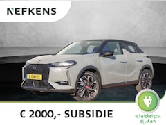 DS 3 - 3 E-Tense Esprit De Voyage 54 kWh (Direct rijden/TwoTone/Camera/Keyless/LED/Warmtepomp)