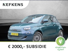 Fiat 500e - Icon 42 kWh 3-fase (Direct rijden/Climate/LMV/AppleCarPlay)