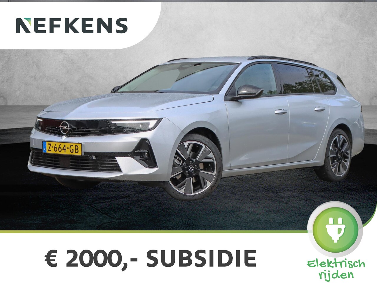 Opel Astra Electric - 54 kWh GS (DIRECT rijden!!/18"LMV/Virt.Cockpit/FULL LED/AppleCarPlay/Adap.Cruise) - AutoWereld.nl