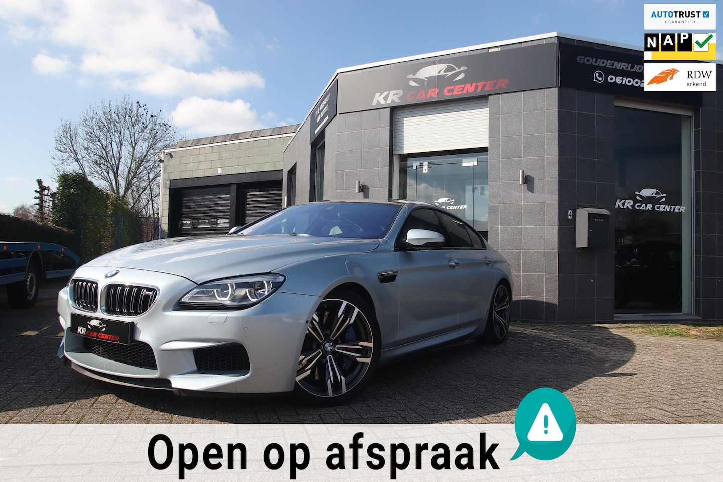 BMW 6-serie Gran Coupé - M6 Competition CARBON-HUD-360-H&K - AutoWereld.nl