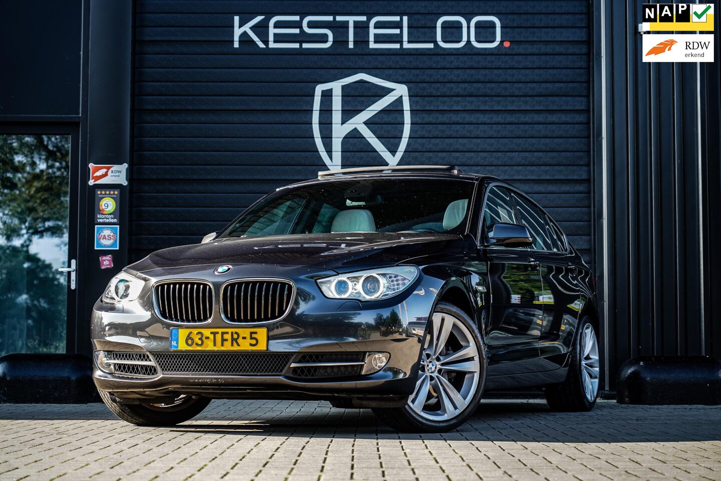 BMW 5-serie Gran Turismo - 535i TREKHAAK/PANO/KEYLESS/DDC/LEDER/SFEER/FULL - AutoWereld.nl