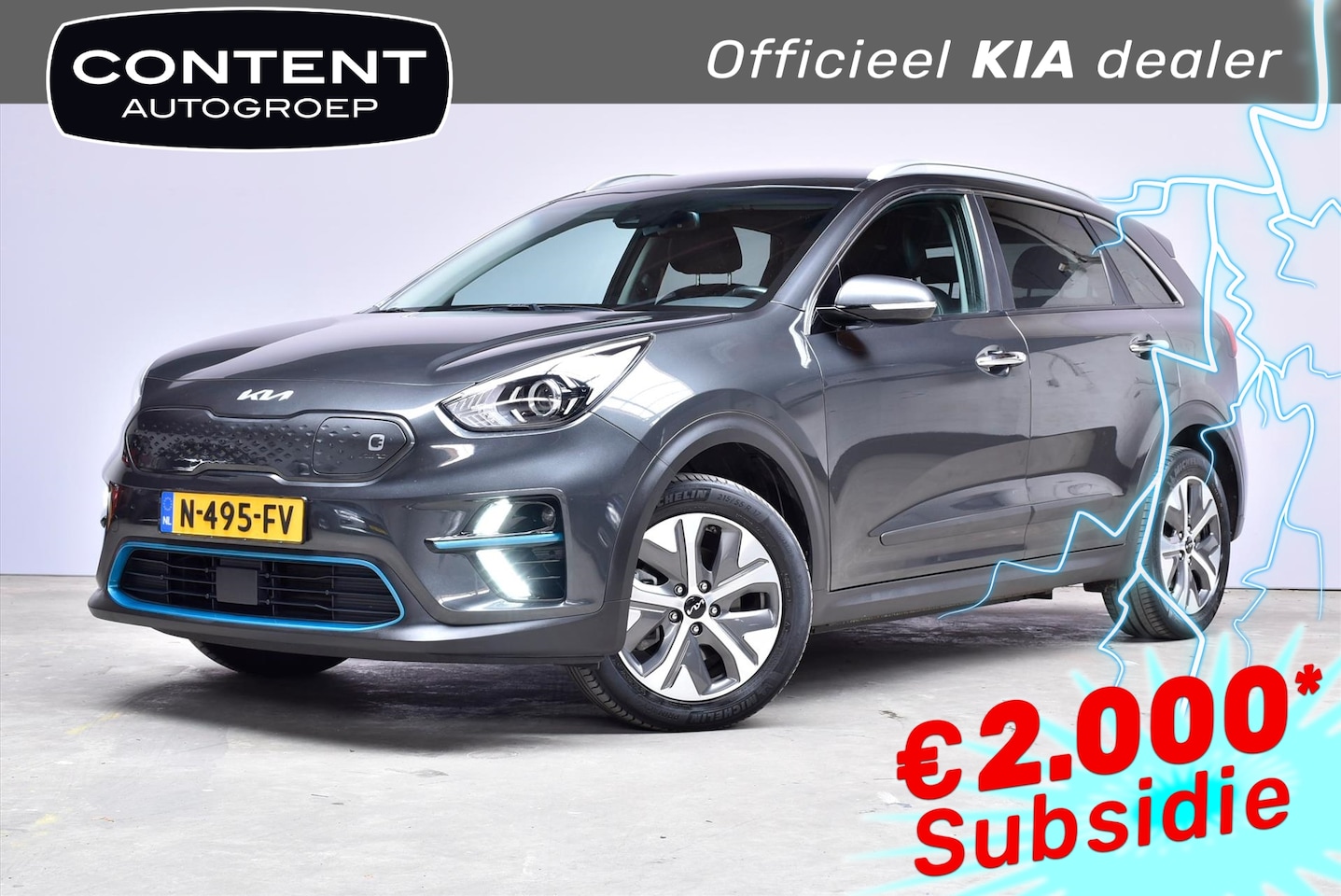 Kia e-Niro - 64kWh 204pk Aut DynamicPlusLine - AutoWereld.nl