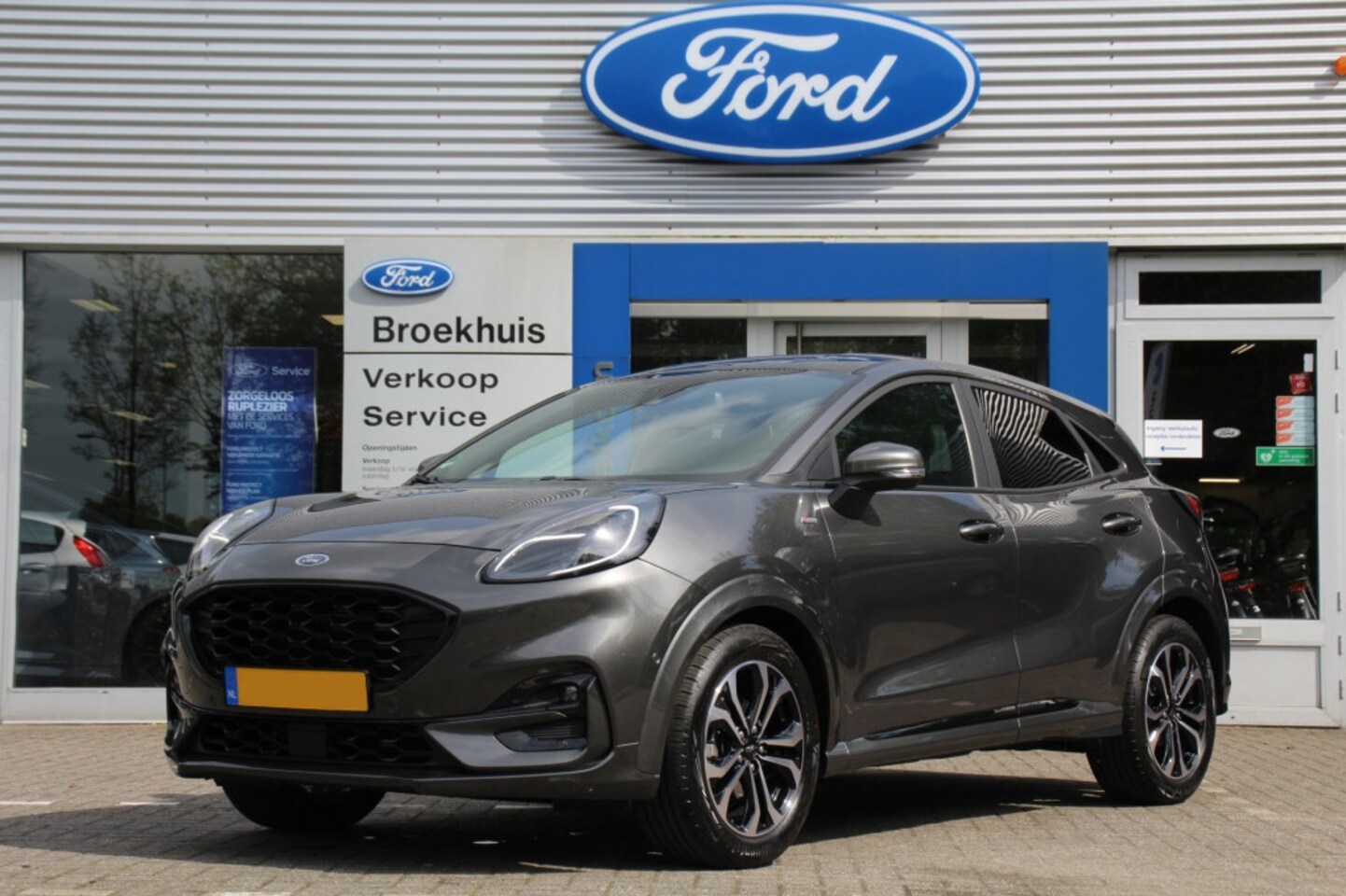 Ford Puma - 1.0EB HYBRIDE ST-LINE X 155PK | WINTERPACK | AFN. TREKHAAK | DRAADLOOS LADEN | NAVI | CLIM - AutoWereld.nl