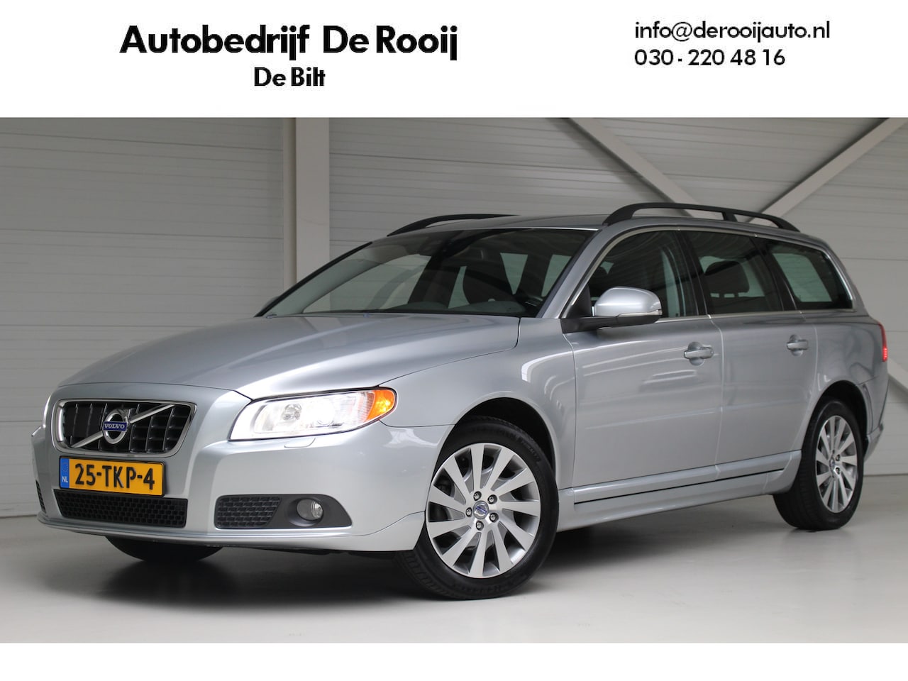 Volvo V70 - 1.6 T4 Limited Edition Automaat Leder | Cruise Control | El. achterklep | Xenon | Dakrails - AutoWereld.nl