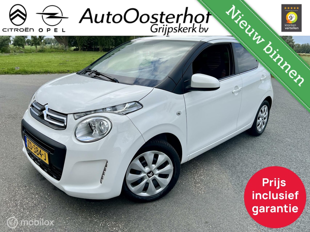 Citroën C1 - 5drs Feel Airco AUTOMAAT - AutoWereld.nl