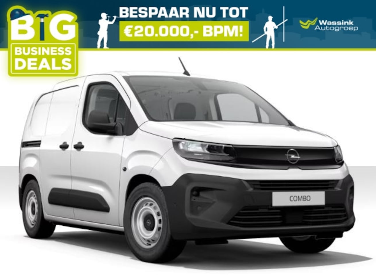 Opel Combo - 1.5 BlueHDi 100pk I Trekhaakvoorbereiding | Houtenvloer laadruimte met antislip afwerking - AutoWereld.nl