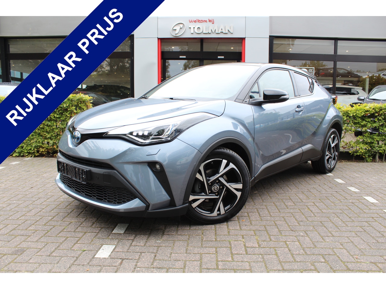 Toyota C-HR - 1.8 Hybrid Style Bi-Tone | Rijklaar | Blind Spot | Navi | Apple/Android | LED | Keyless | - AutoWereld.nl