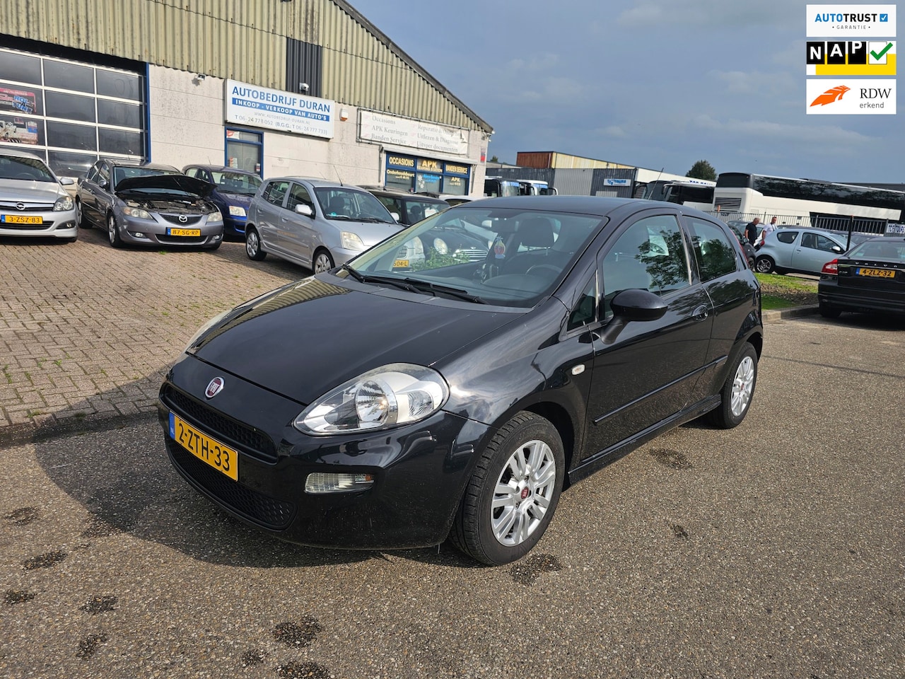 Fiat Punto Evo - 0.9 TwinAir Pop Airco Bj:2015 NAP! - AutoWereld.nl