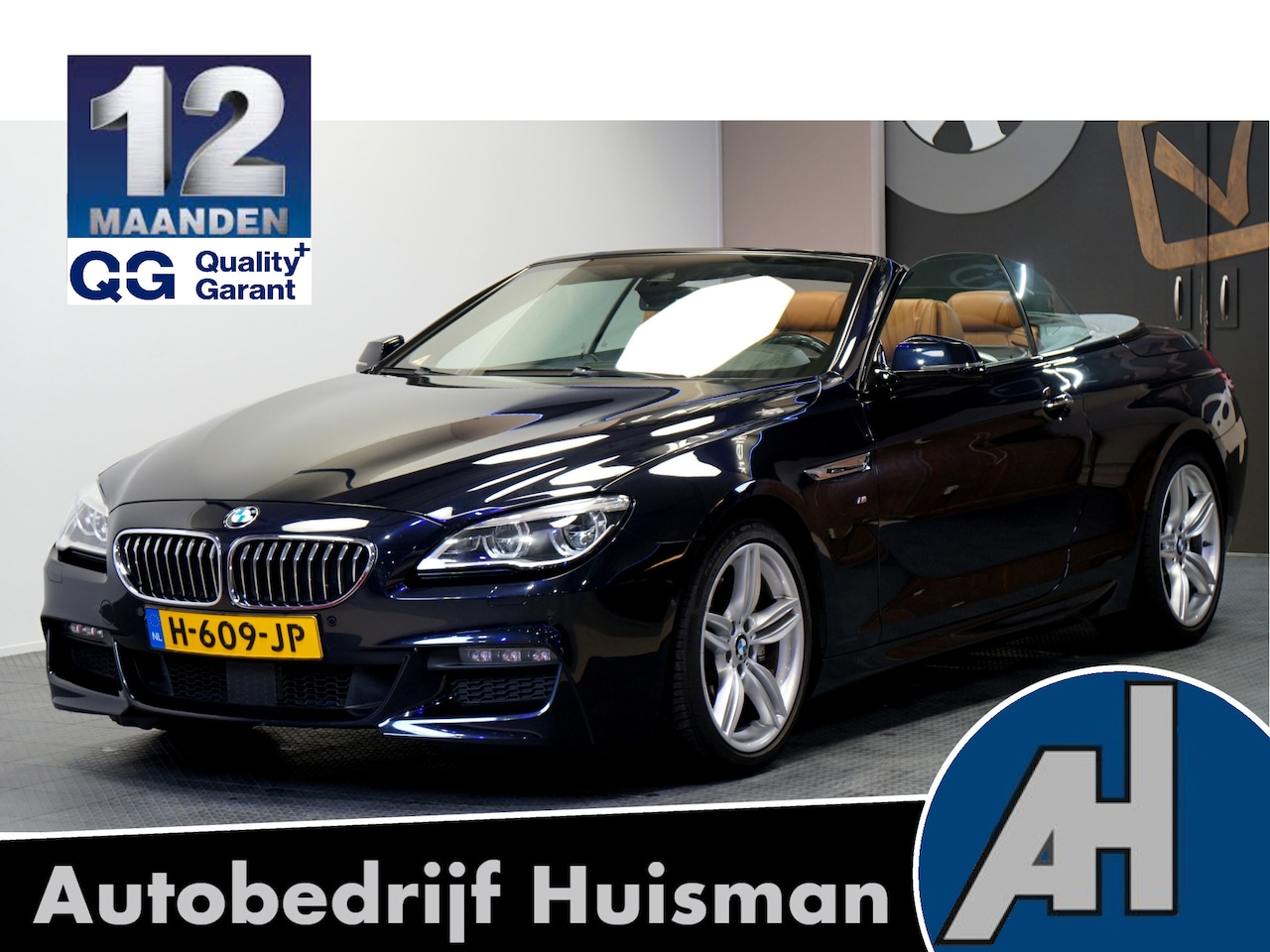 BMW 6-serie Cabrio - 640d 230kW/313pk Aut8 High Exe M-Sport FULL LED + ADAPT.CRUISE + NAVI PROF. + HIFI AUDIO + - AutoWereld.nl