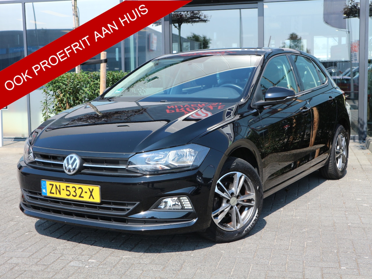 Volkswagen Polo - 1.0 TSI Comfortline Business CAMERA NAVI ADAP CRUISE - AutoWereld.nl