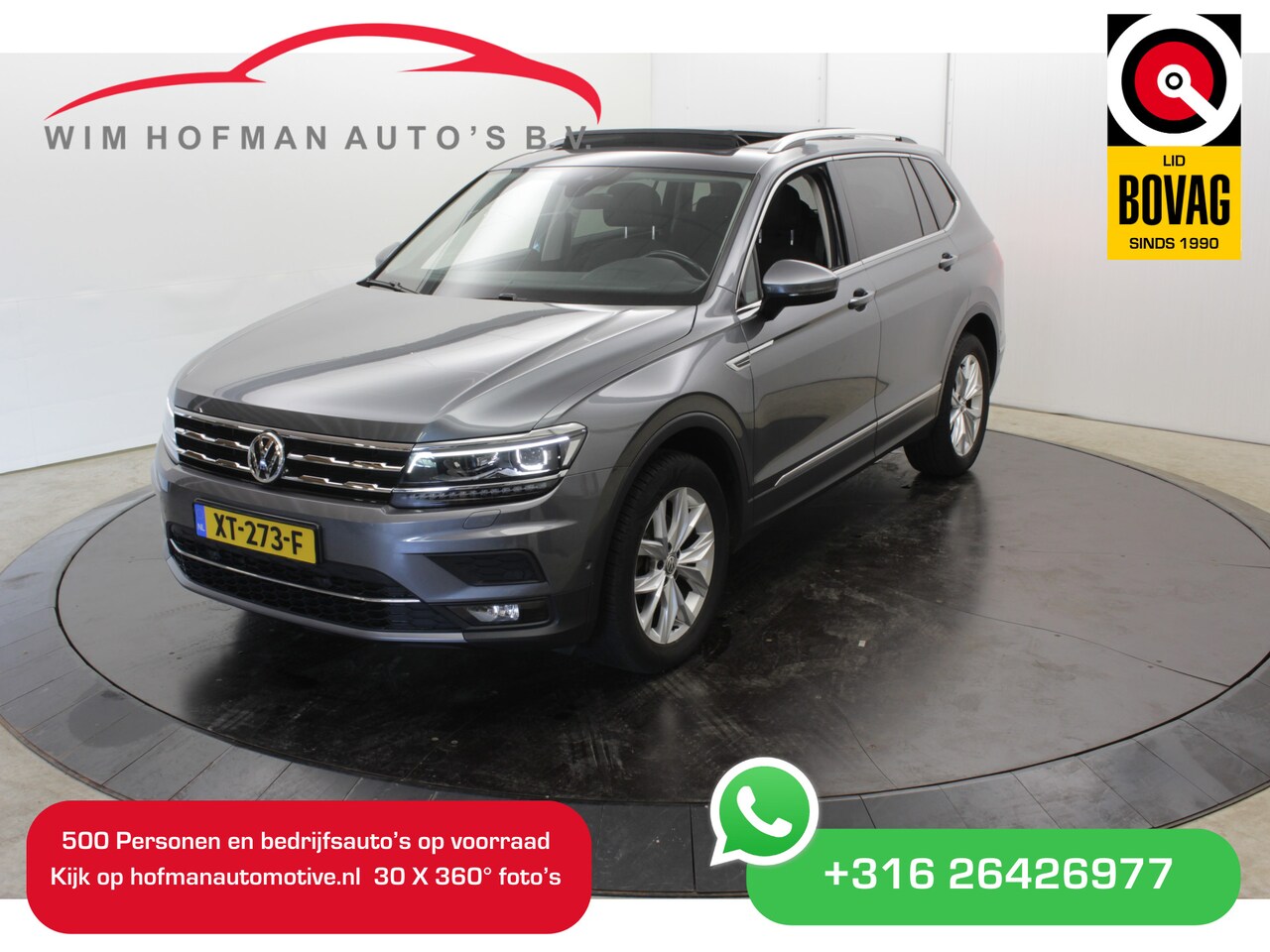 Volkswagen Tiguan Allspace - 1.4 TSI Highline 7p EL trekh+aKlep Pano Virtual Head-Up - AutoWereld.nl