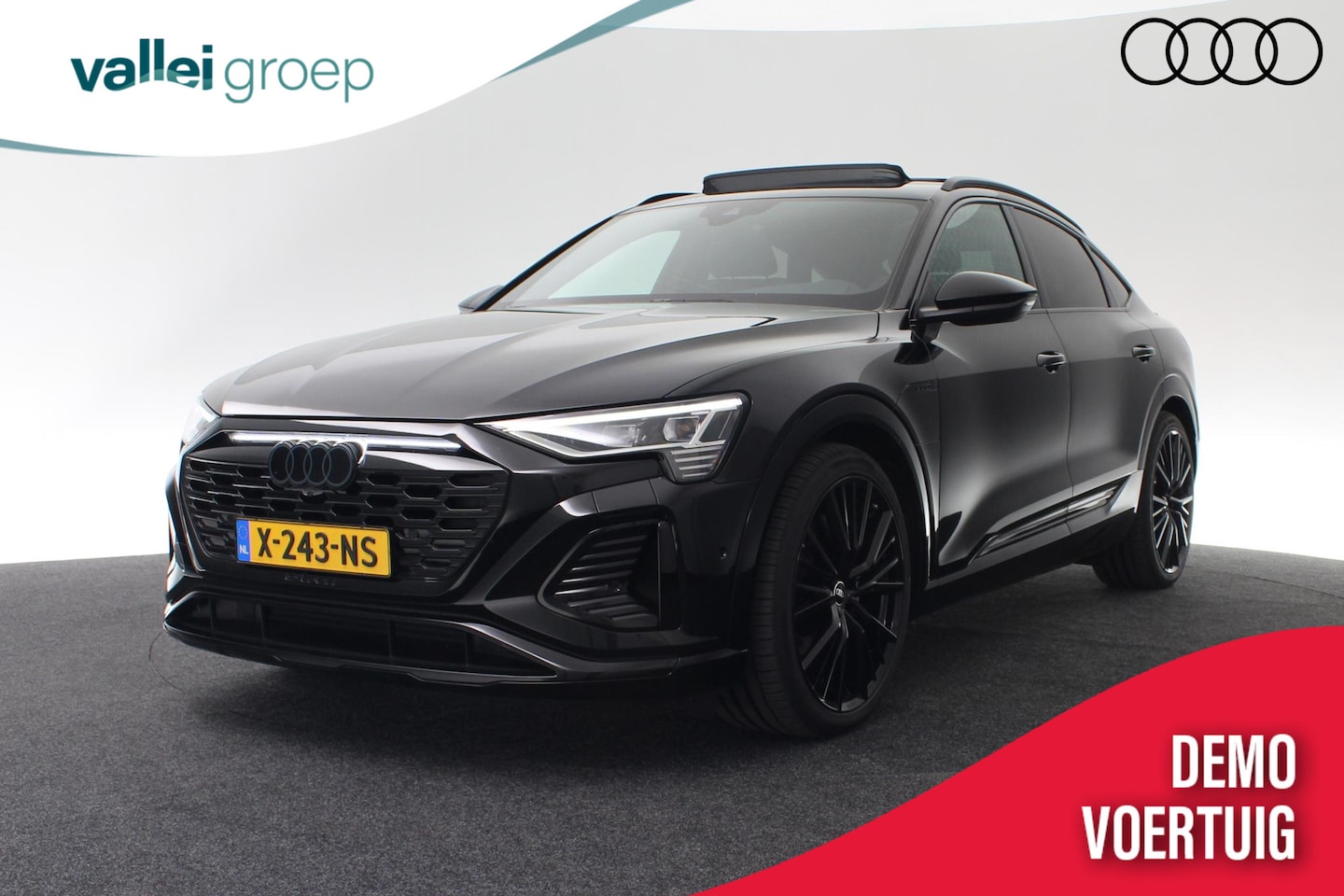 Audi Q8 e-tron - S Edition 50 250kw/340pk 95Kwh Sportback | Panoramadak | Tweede laadaansluiting | 22 INCH - AutoWereld.nl