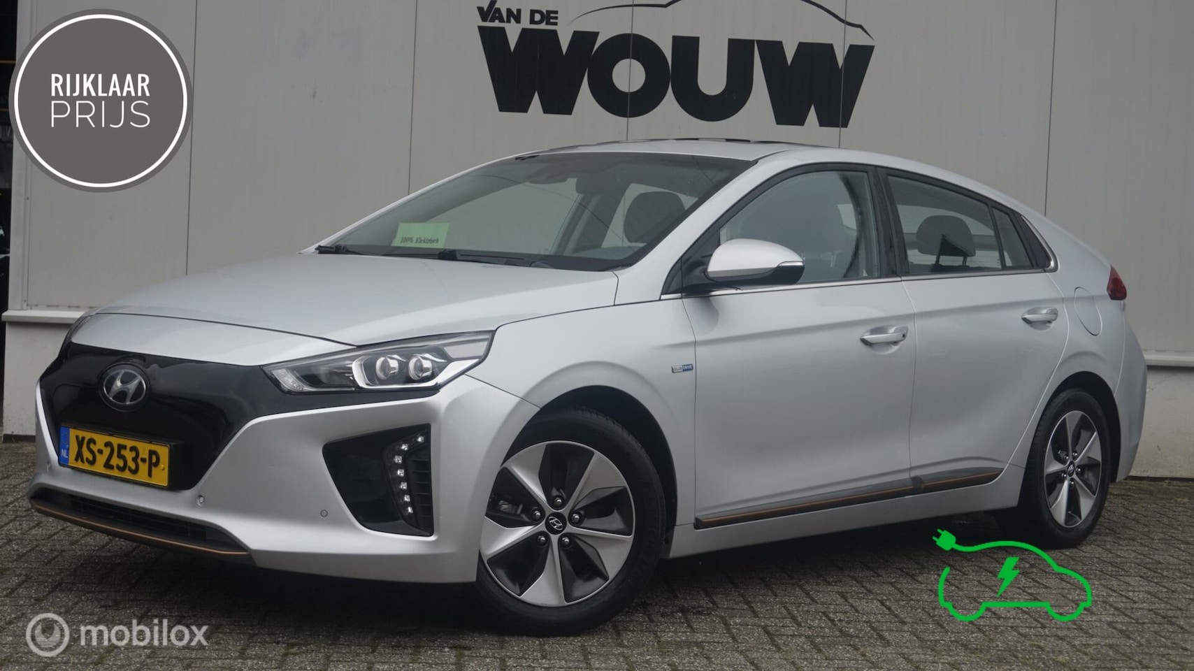 Hyundai IONIQ - Premium EV Leder | Navi | Elektr. Stoelverstelling - AutoWereld.nl