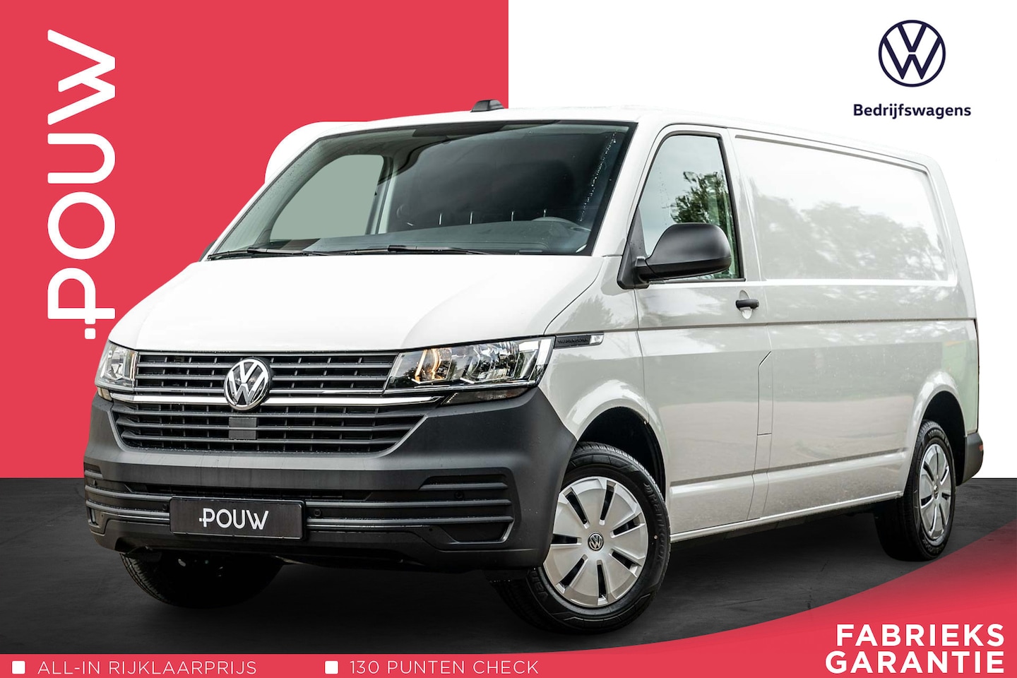 Volkswagen Transporter - 2.0 TDI 150pk DSG L2H1 30 | Standkachel | Achteruitrijcamera | Trekhaak - AutoWereld.nl