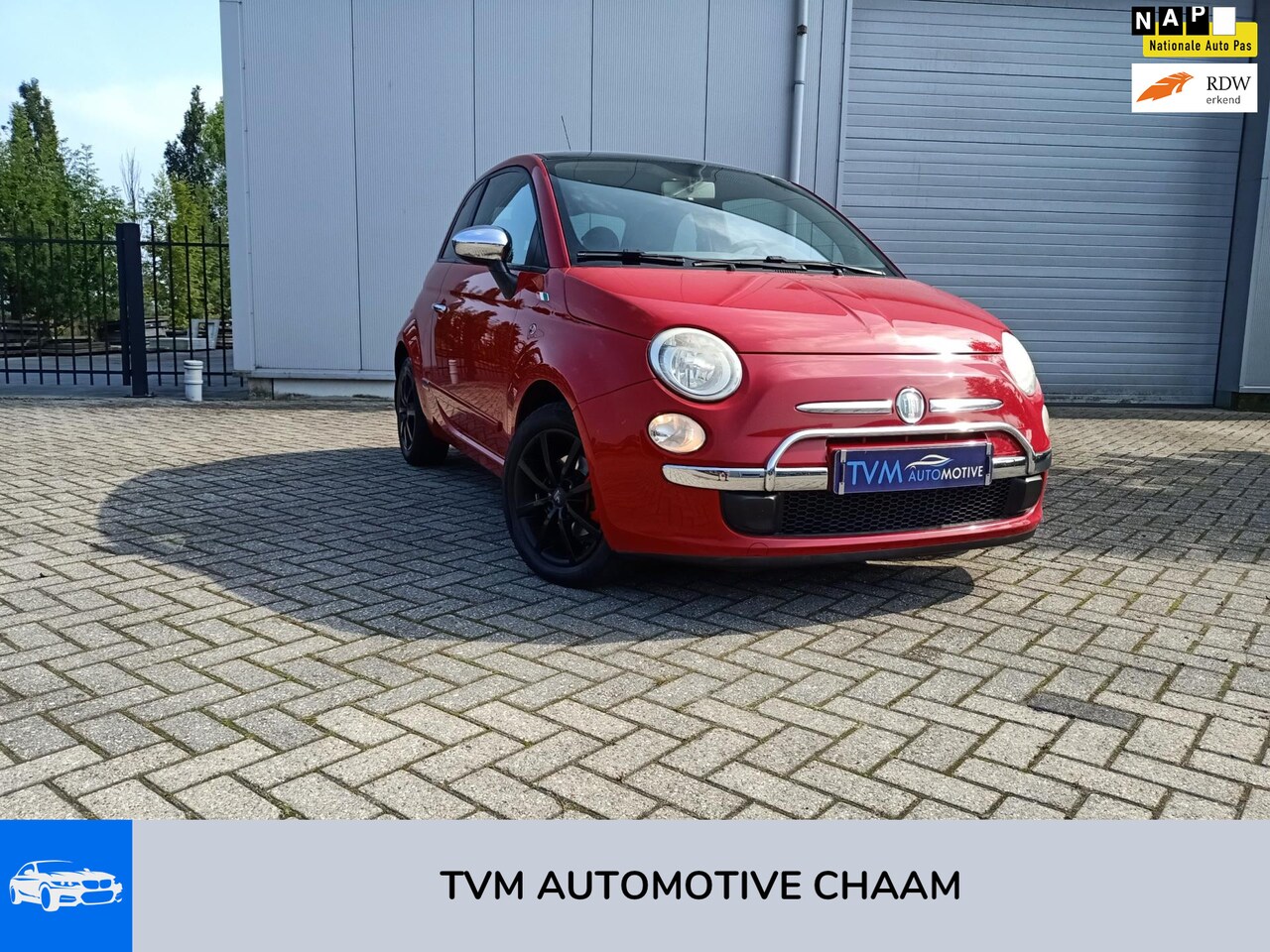 Fiat 500 - 1.4-16V Sport AIRCO LM VELGEN - AutoWereld.nl