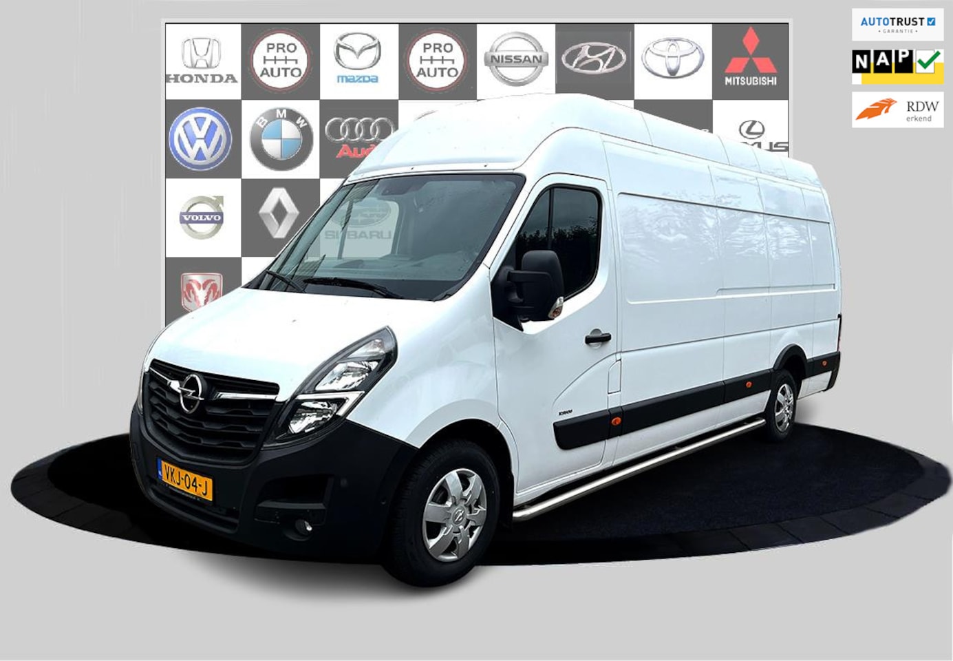 Opel Movano - 2.3 Turbo L4H3 EL Navi_Airco_Cruise_Camera - AutoWereld.nl