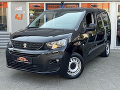 Peugeot Partner - 1.2 PureTech 130PK Premium AUTOMAAT Navigatie 1e Eigenaar Zwart