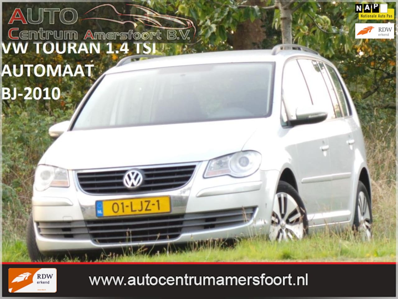 Volkswagen Touran - 1.4 TSI Comfortline 7p 1.4 TSI Comfortline 7p. ( AUTOMAAT + INRUIL MOGELIJK ) - AutoWereld.nl