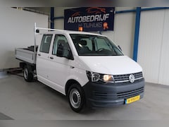 Volkswagen Transporter - 2.0 TDI L2H1 DC Pick-up - N.A.P. Airco, Camera, Trekhaak