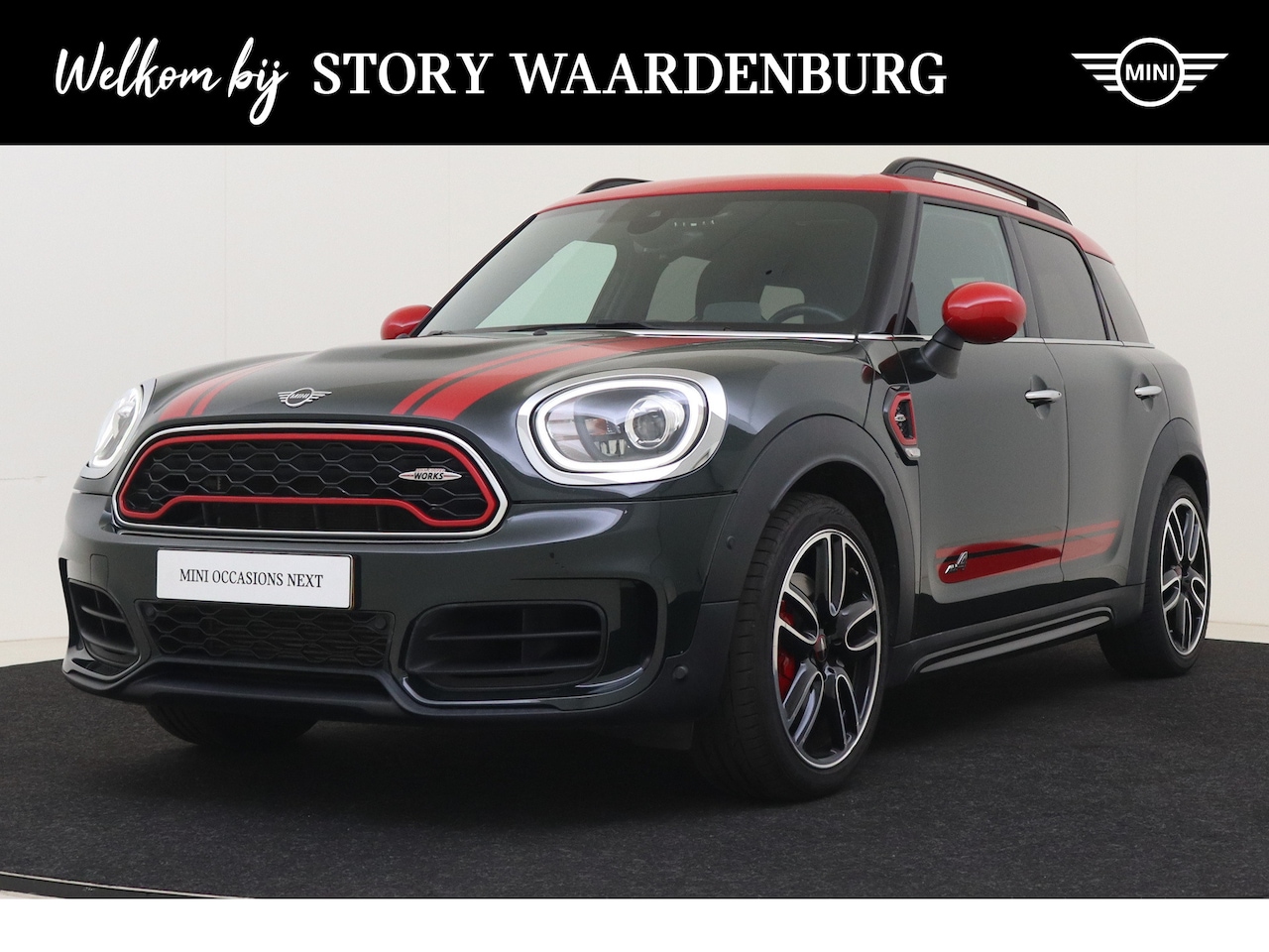 MINI Countryman - John Cooper Works ALL4 Chili Automaat / Panoramadak / LED / Harman Kardon / Park Assistant - AutoWereld.nl