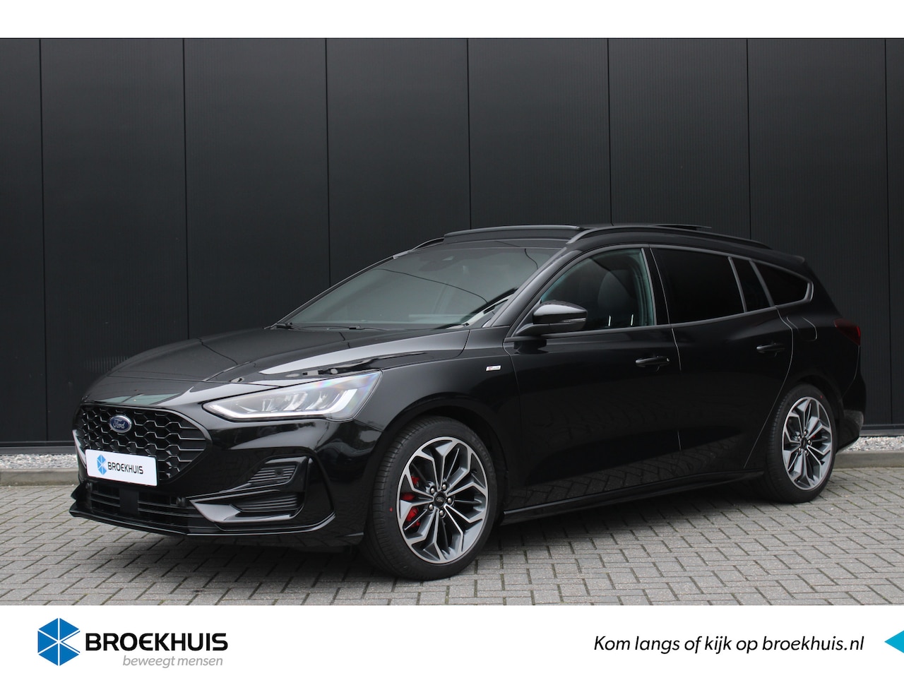 Ford Focus Wagon - 1.0 155pk Hybrid ST Line X | PANORAMADAK | FULL OPTIONS - AutoWereld.nl