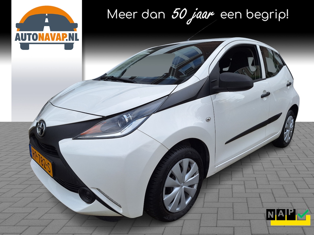 Toyota Aygo - 1.0 VVT-i X-Fun 5Drs /Airco/Bluetooth/1e Eig/Led/Garantie - AutoWereld.nl