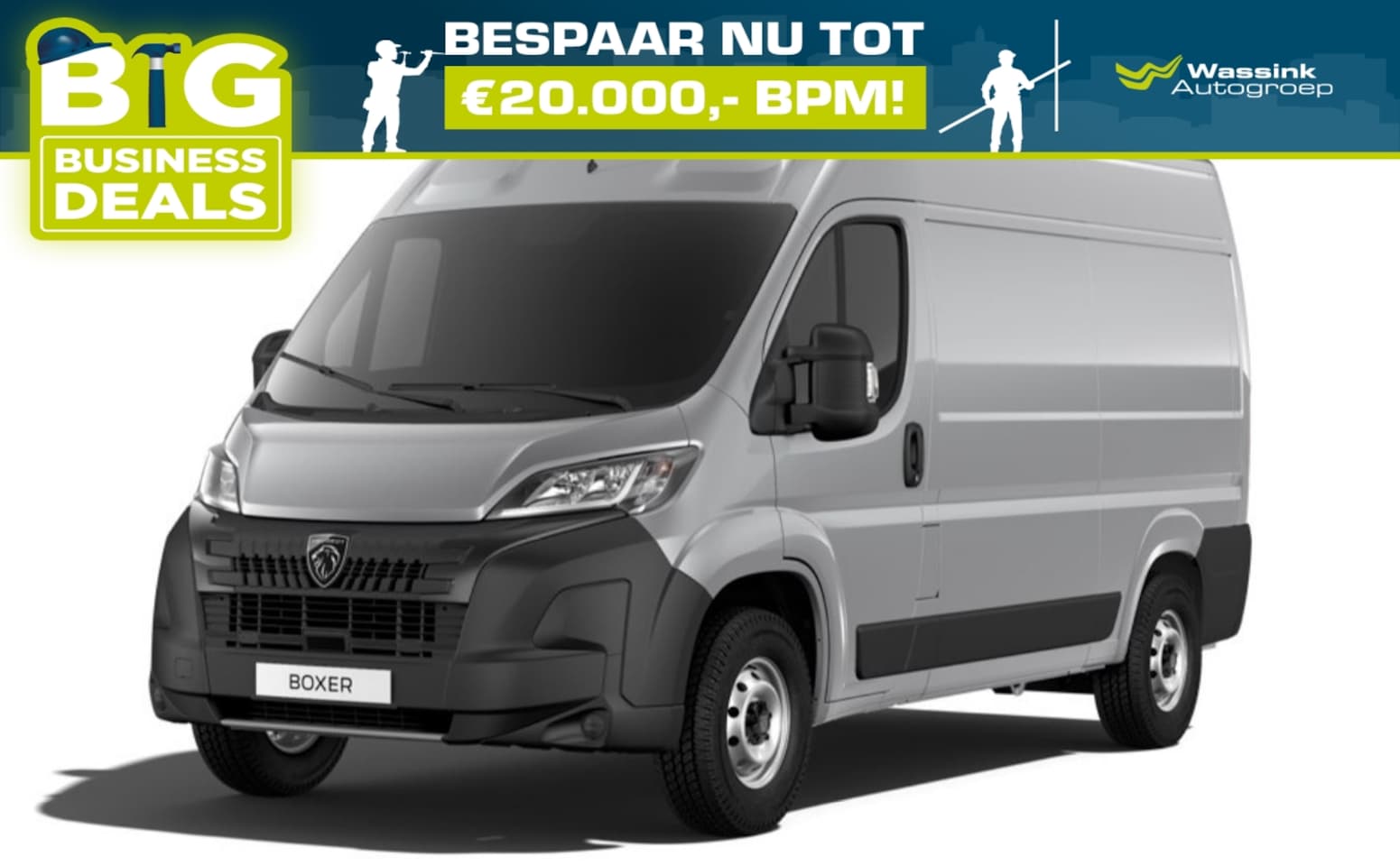 Peugeot Boxer - GB 2.2 140PK BlueHDi L2H2 35 | Trekhaak | Pakket Techno Plus | - AutoWereld.nl