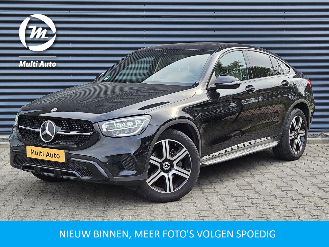 Mercedes-Benz GLC-klasse Coupé - 200 4MATIC 9G - Tronic 198pk | Schuifdak | Camera | Lederen Bekleding | Sidesteps |  LED K - AutoWereld.nl