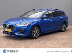 Ford Focus Wagon - 1.0 Hybrid ST Line 125 PK | Stuur- en Stoelverwarming | Navigatie | Parkeersensoren Voor +